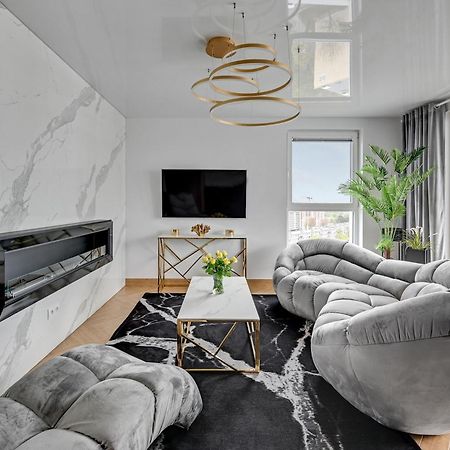 Luxury Voyager - Sea View Apartman Gdańsk Kültér fotó