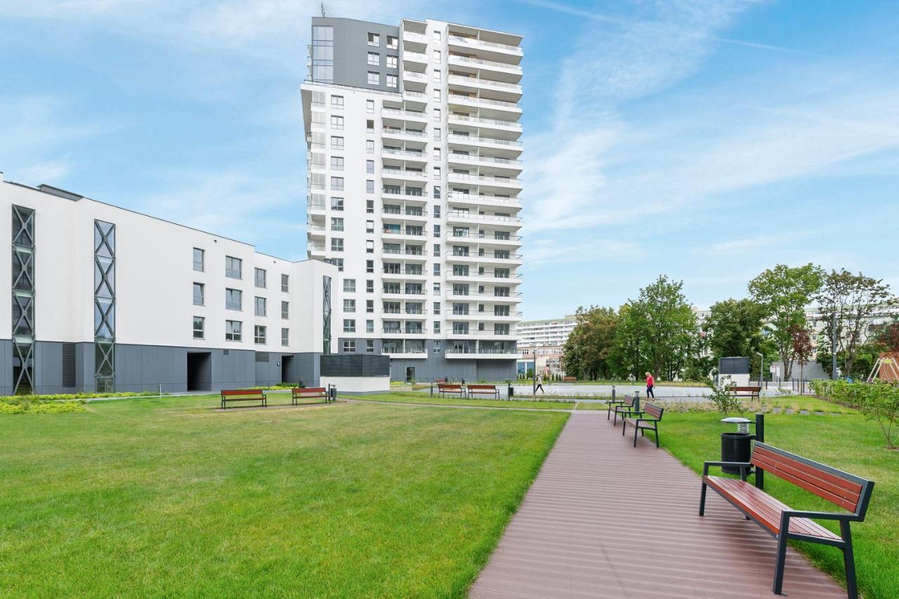 Luxury Voyager - Sea View Apartman Gdańsk Kültér fotó