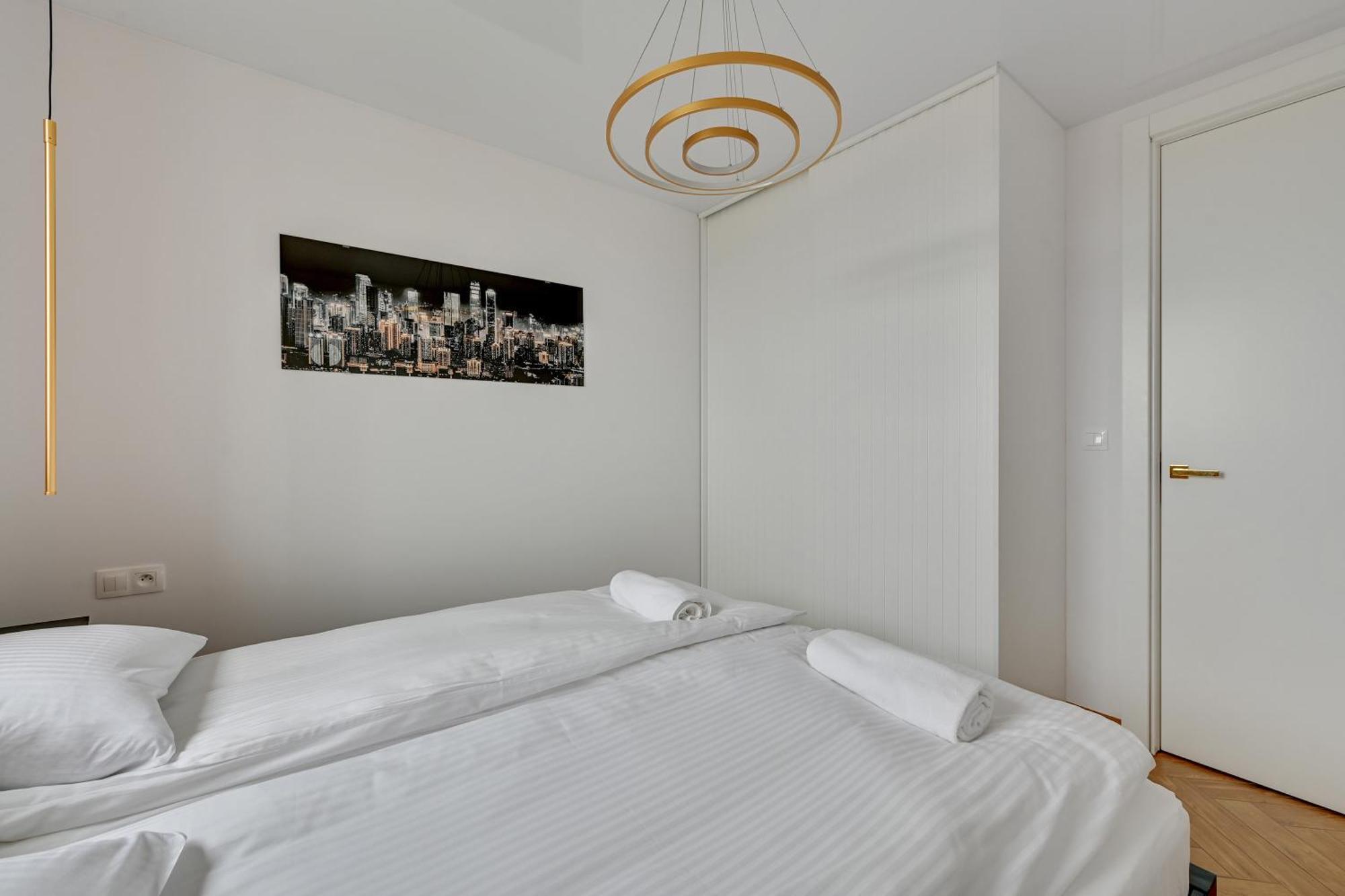 Luxury Voyager - Sea View Apartman Gdańsk Kültér fotó