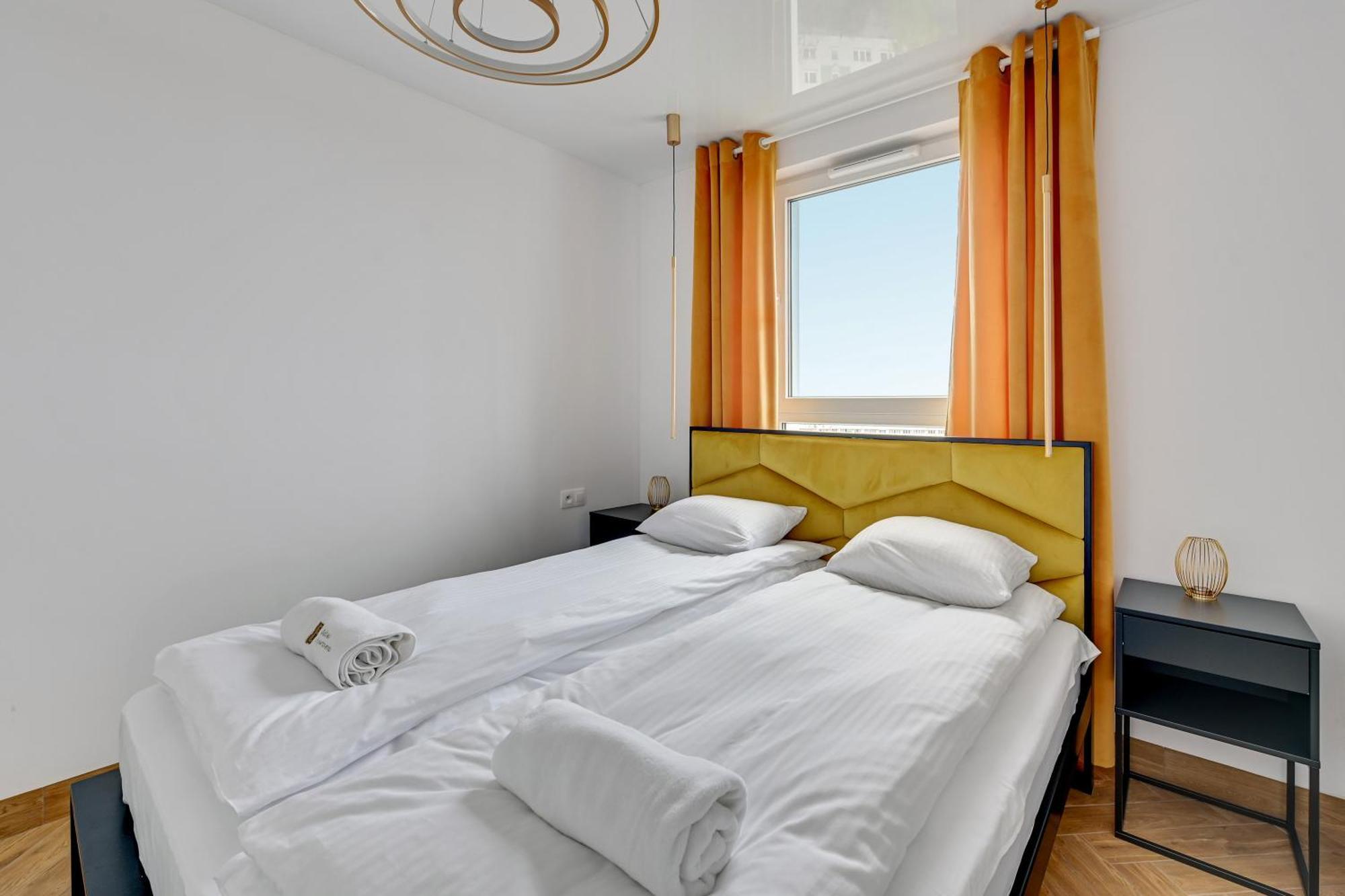 Luxury Voyager - Sea View Apartman Gdańsk Kültér fotó