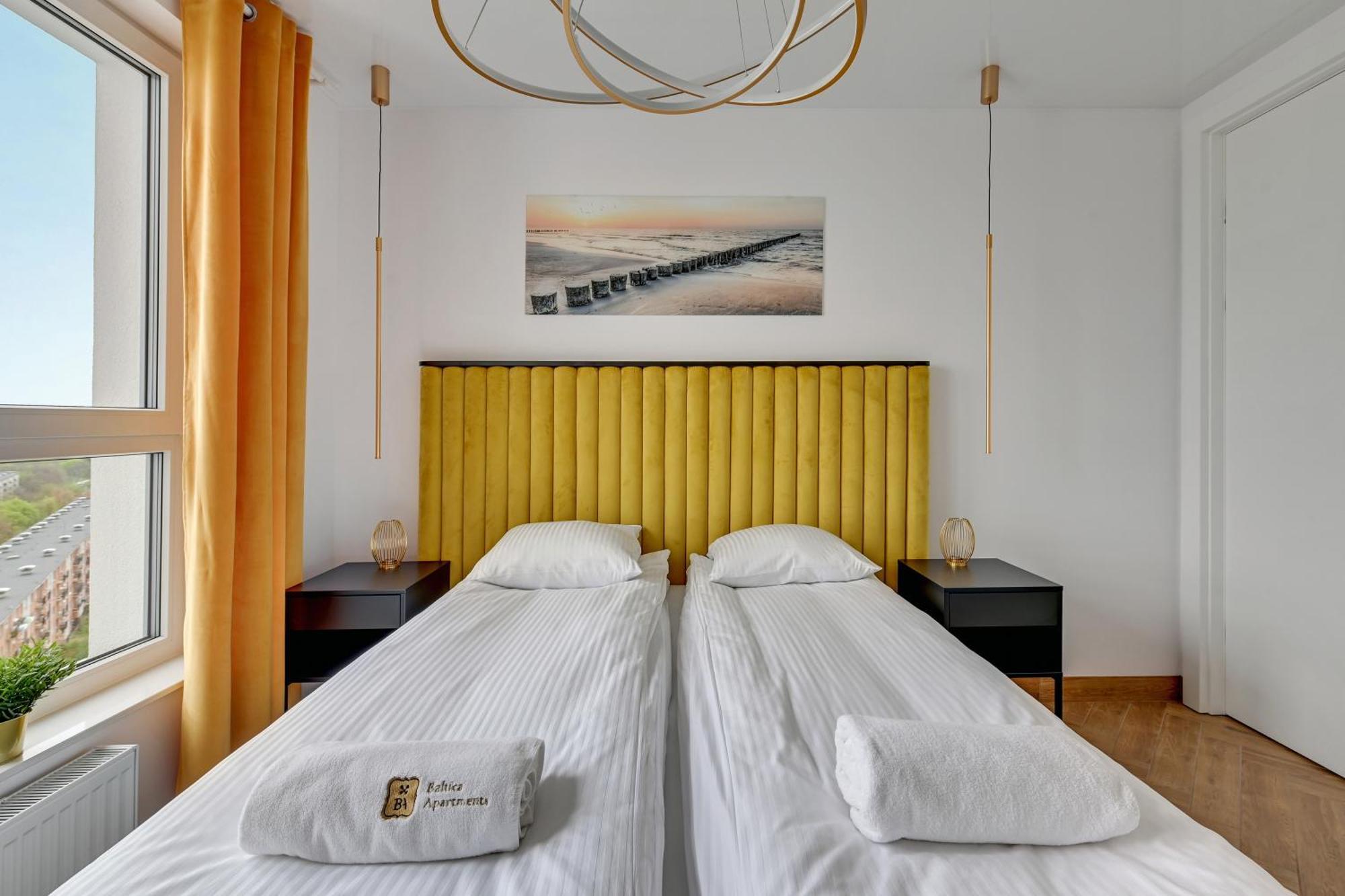 Luxury Voyager - Sea View Apartman Gdańsk Kültér fotó