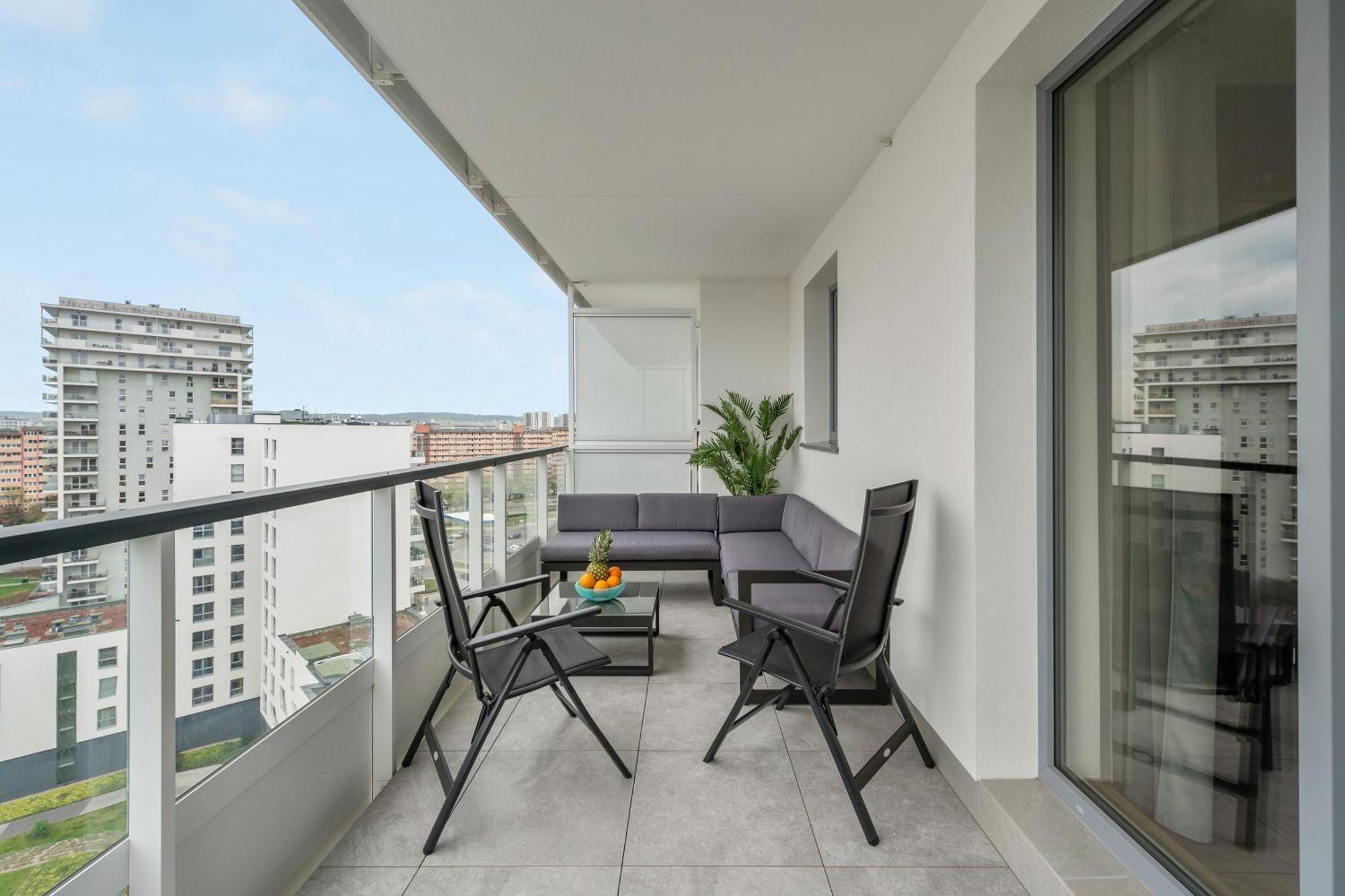 Luxury Voyager - Sea View Apartman Gdańsk Kültér fotó