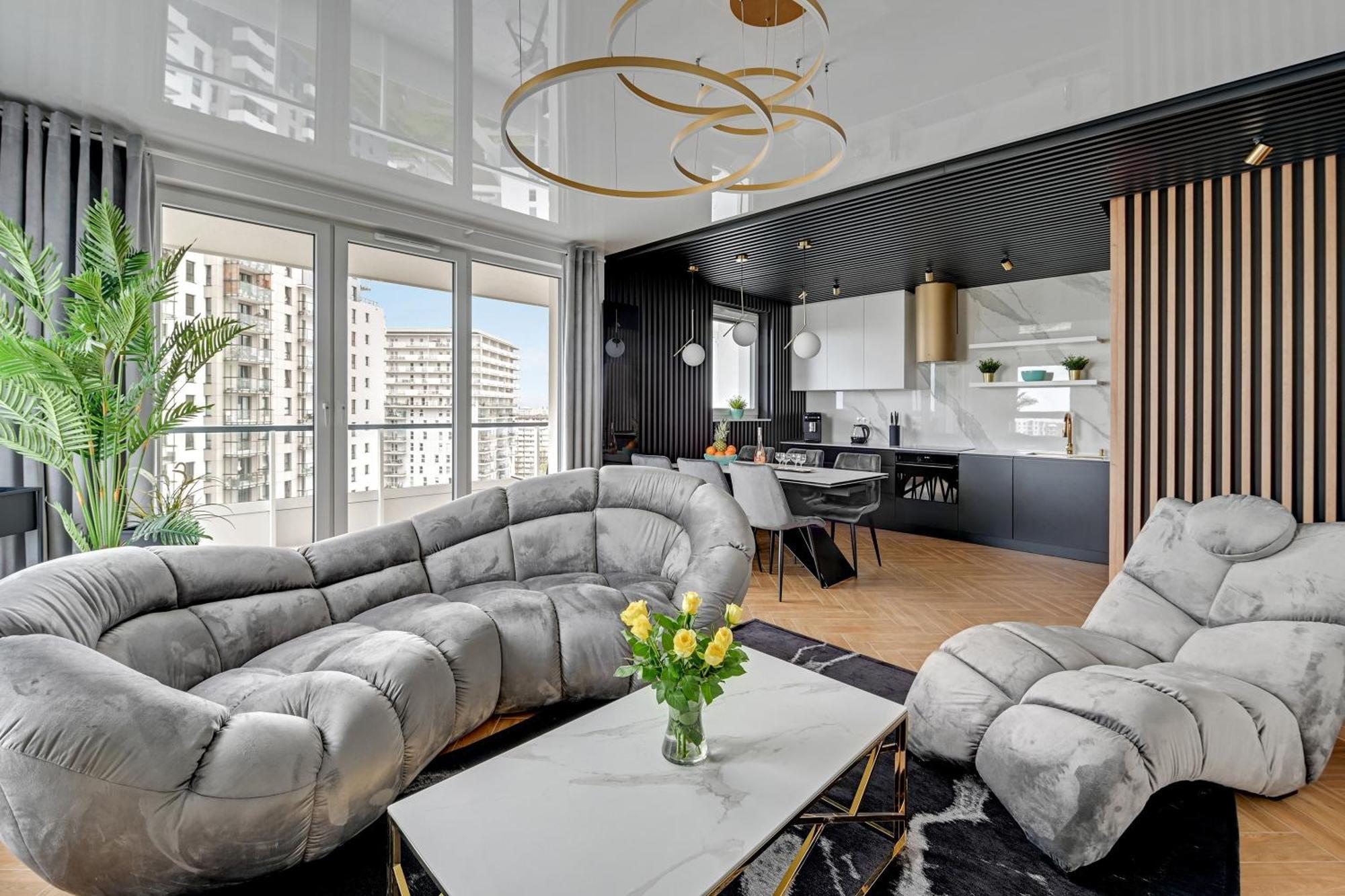 Luxury Voyager - Sea View Apartman Gdańsk Kültér fotó